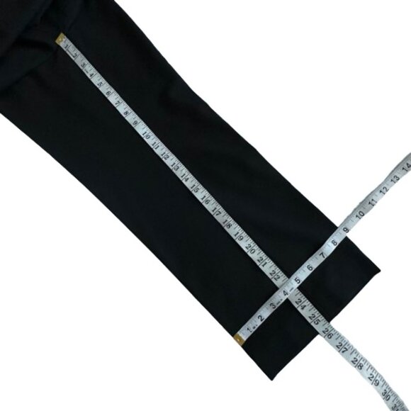 Ann Taylor Women's Sz. Black/Charcoal Straight Leg Dress Capri/Ankle Pants - Picture 12 of 15